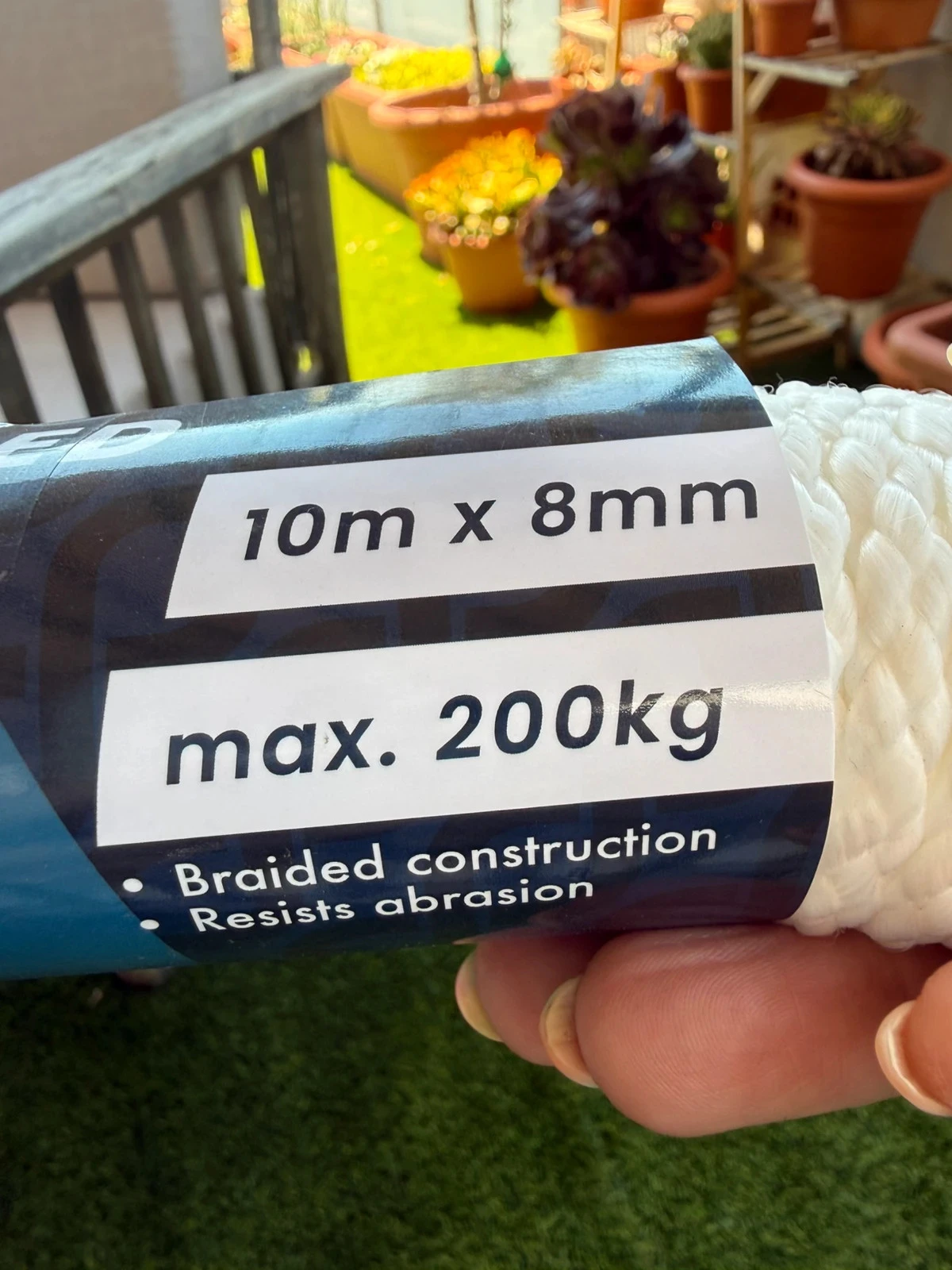 10m braided rope. – photo 3